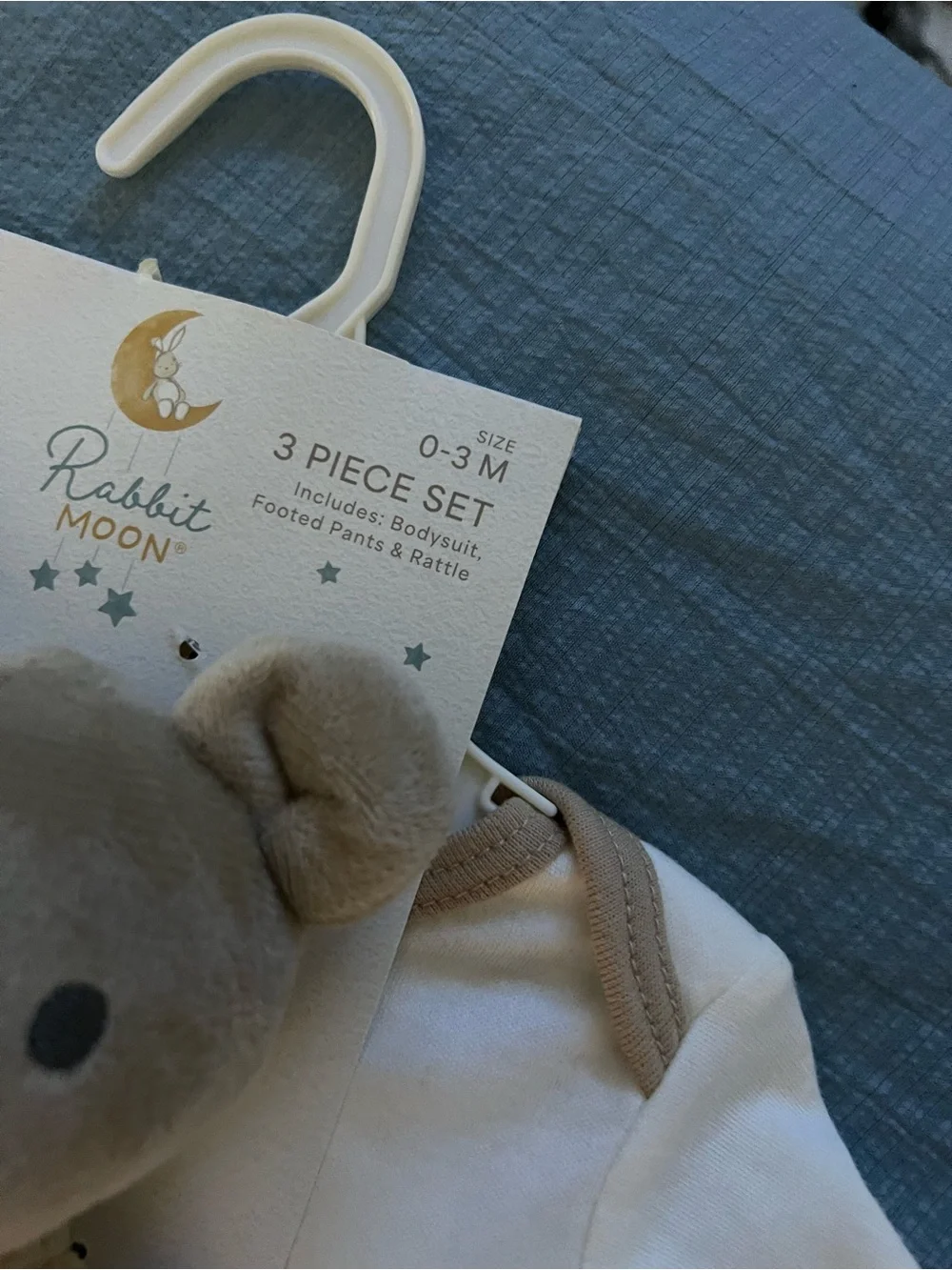 Carter's Cream, Tan and Green Baby Matching Sets - 3pc